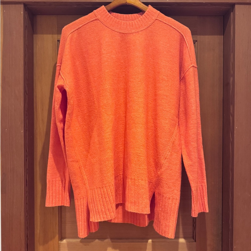 Free People Phoebe Oversized Tunic Sweater, S